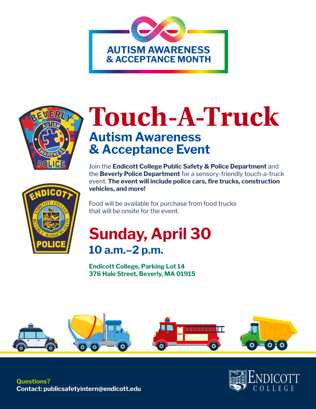 Autism Awareness Month Touch-A-Truck Event: Beverly - SPED Child and Teen