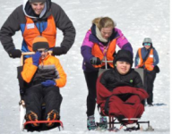 Adaptive Snowshoeing, Kick Sledding & Cross-Country Sit Skiing in Massachusetts