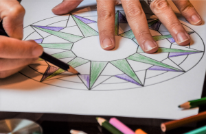 Art classes for Mandala on line for special needs families in Massachusetts