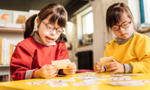 Speech Skills in the Hybrid/Online Classroom workshop with the Massachusetts Down Syndrome Congress