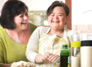 Advocates in Motion for Ages 13 - 22 Down Syndrome Family Support in Massachusetts Cooking